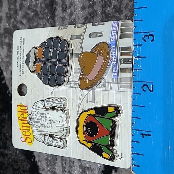 SEINFELD ENAMEL PIN SET - Picture 2 of 6